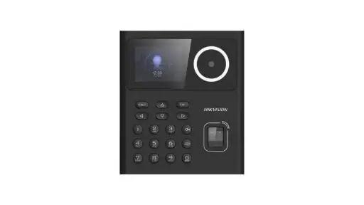 [DS-K1T320MFX] FACE TIME ATTENDANCE HIKVISION WITH LCD 2.4INCH CAM 2MP, ETHERNET, MODE FACE, FINGER, CARD, PIN. Max. 500 faces, 1,000 cards, 1,000 fingerprints and 100,000 events